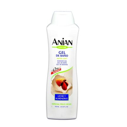 Gel de bain Anian Lait et amandes 750 ml